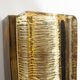 Danish vintage Atlantic model wall lamp, brass and glass, Vitrika 1960s