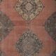Vintage Turkish hallway rug 115x381 cm
