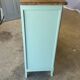 Buffet vintage bois et vert sauge