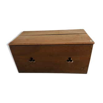 1950 oak toy box or storage