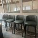 Set of 4 Archibald bar stools - Poltrona Frau - new