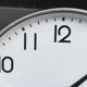 Industrial clock 30 cm functional brillie alu polished station pendulum 1960