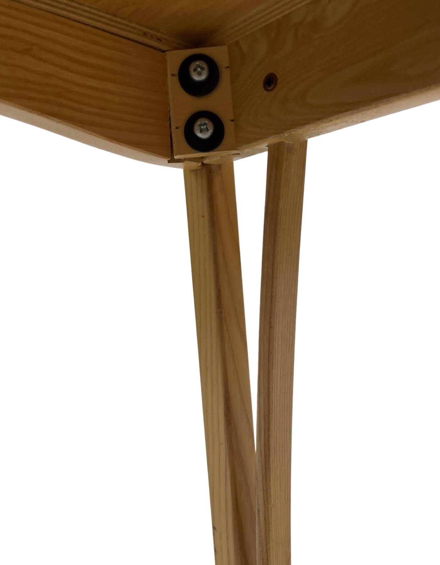 Vintage wooden chair 1980s minimalist design unique