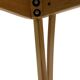 Vintage wooden chair 1980s minimalist design unique