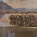 Old French watercolour, signed VY, and dated 1894