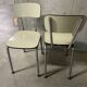Pair of Formica chairs from the 1960s.