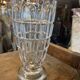 Vase corolle en cristal taillé