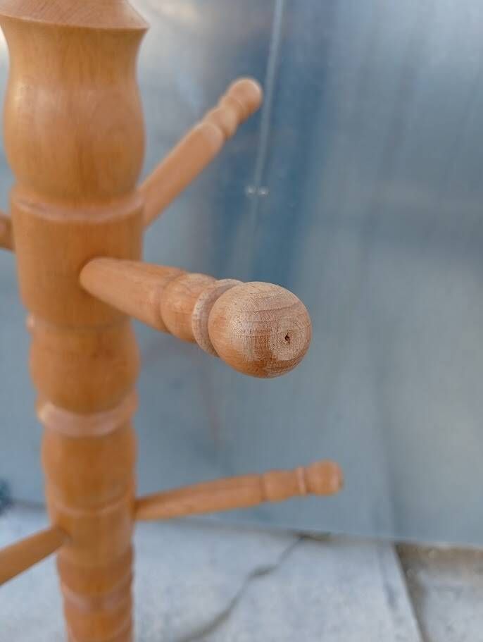Porte manteau vintage en bois