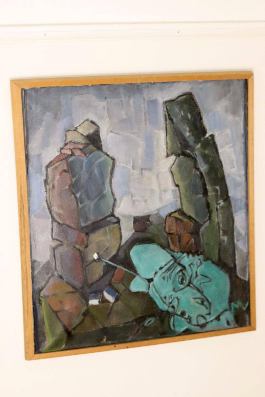 "Cubist Composition" by Marta Larsen