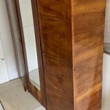Vintage wardrobe with compass feet