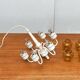 Swedish mid-century chandelier T526 with amber glass by Hans-Agne Jakobsson for Hans-Agne Jakobsson Ab, 1960s.