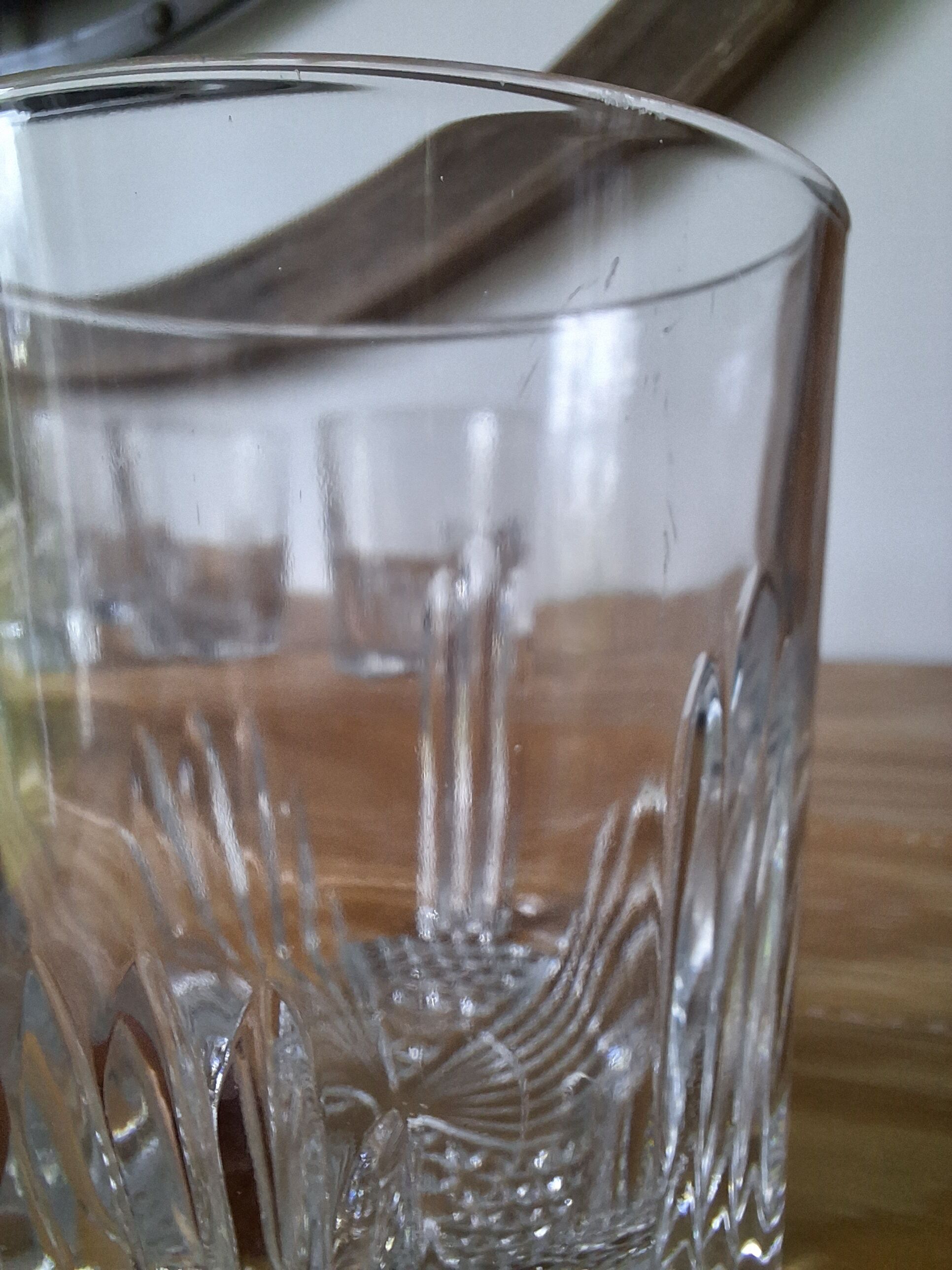 Art Deco whisky glasses