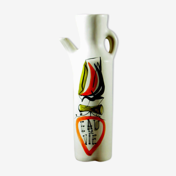 Bottle "water of life" pitcher Roger Capron Vallauris