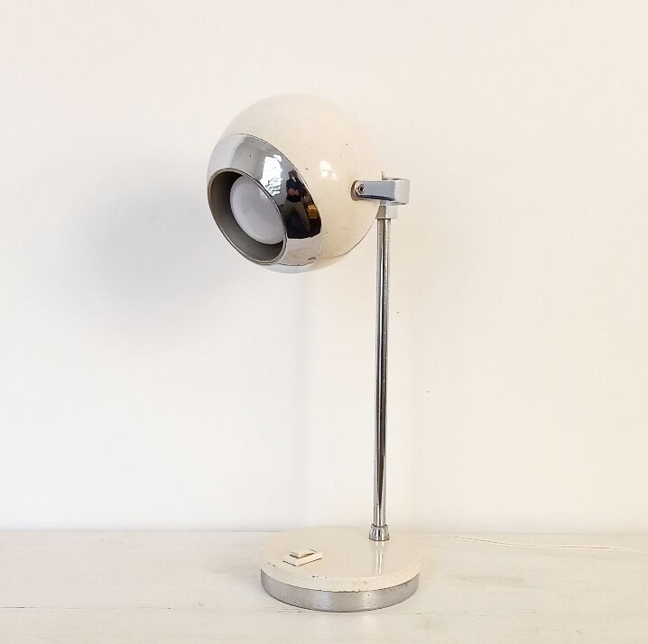 Table lamp ball "eyeball" 70s.