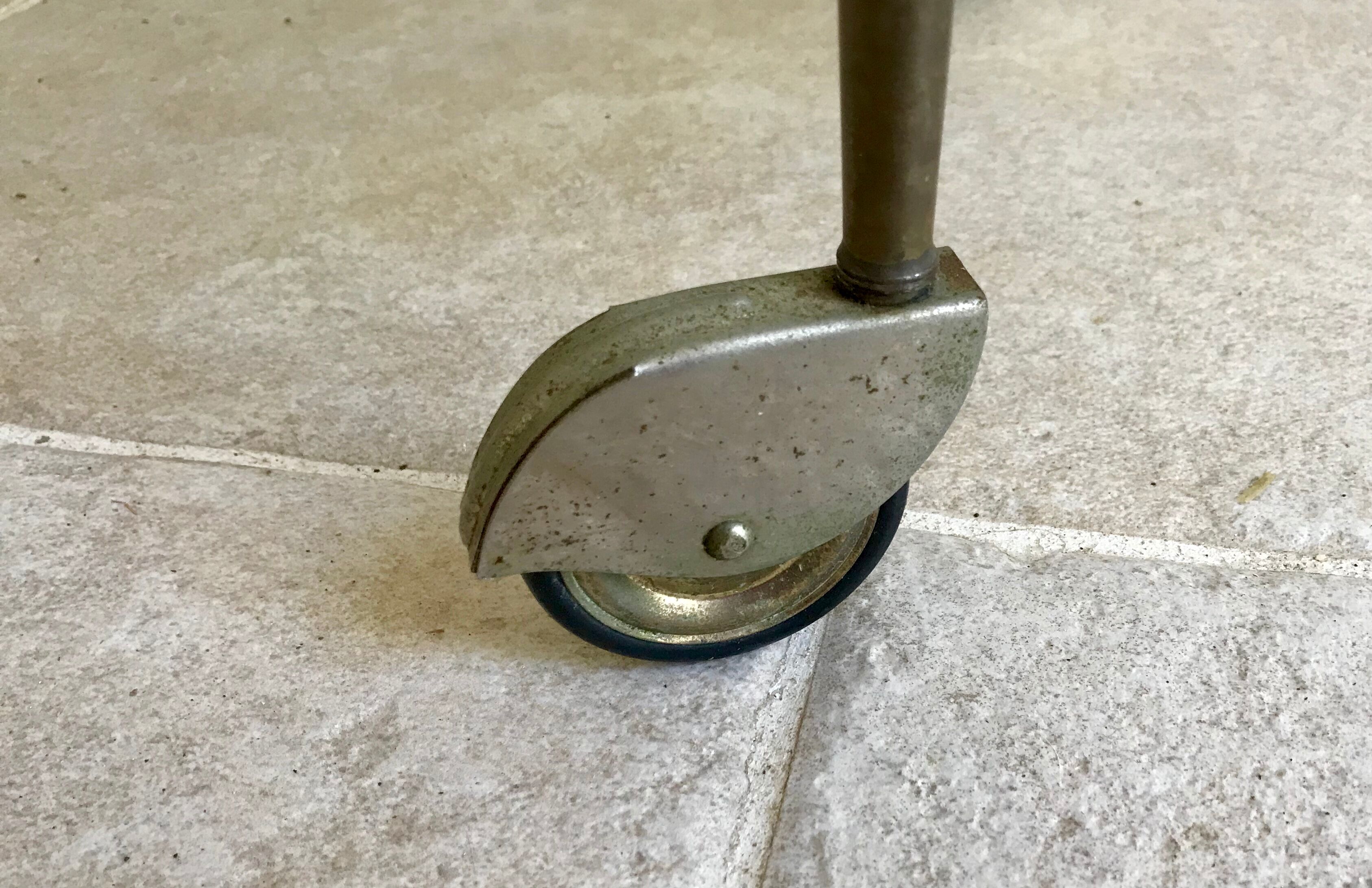 Vintage brass trolley