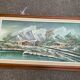 Original Italian painting Antonio Ponticelli oil on canvas landscape 140x82c