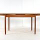 Extendable rectangular dining table "Horsbyg" - Danish design in teak