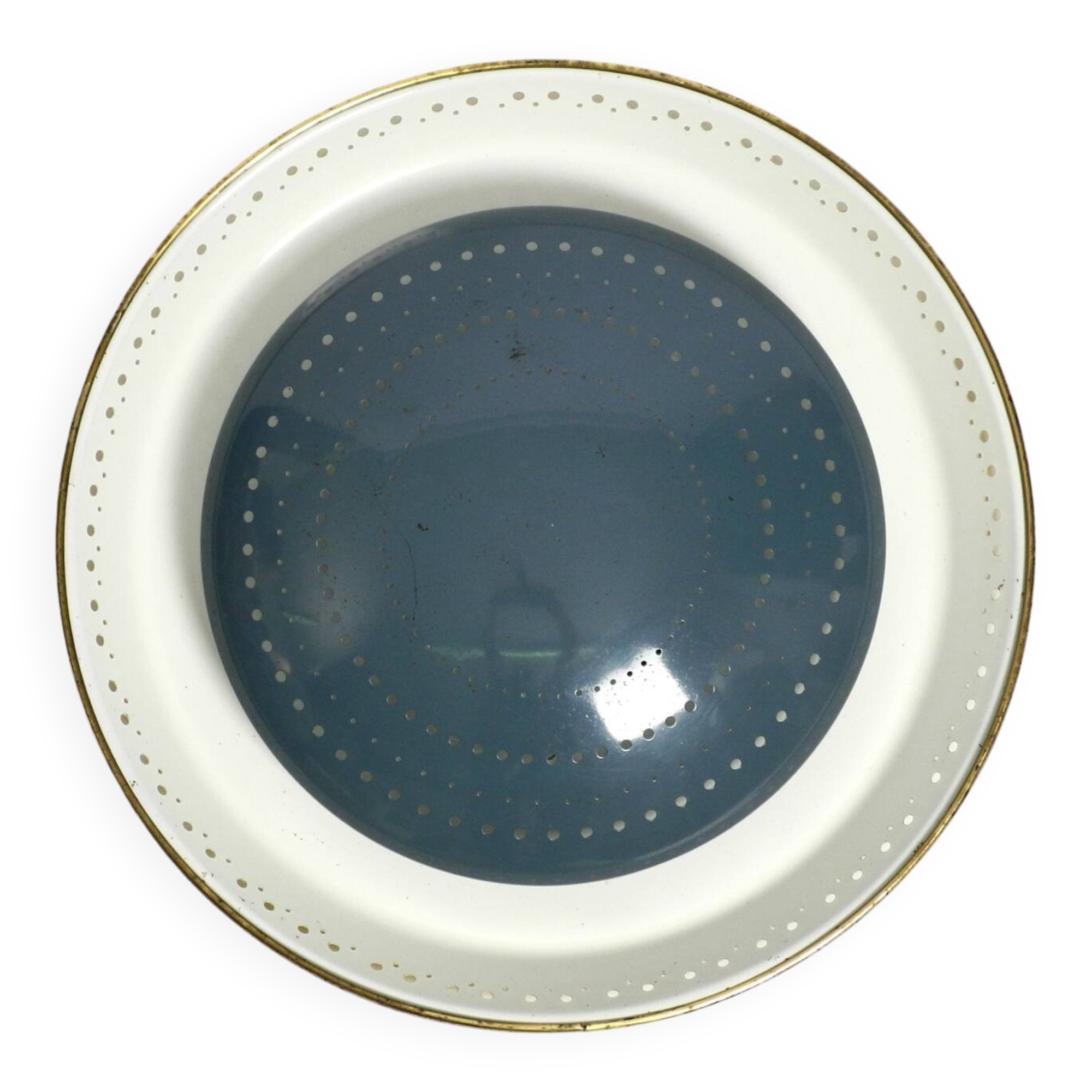 Mid Century Modern metal ceiling or wall lamp by Ernest Igl for Hillebrand