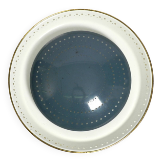 Mid Century Modern metal ceiling or wall lamp by Ernest Igl for Hillebrand