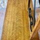 Vintage oak freestanding shelf, Circa 60s