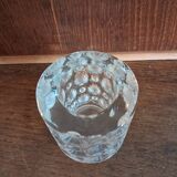 Antique Lalique France crystal or glass candle holder