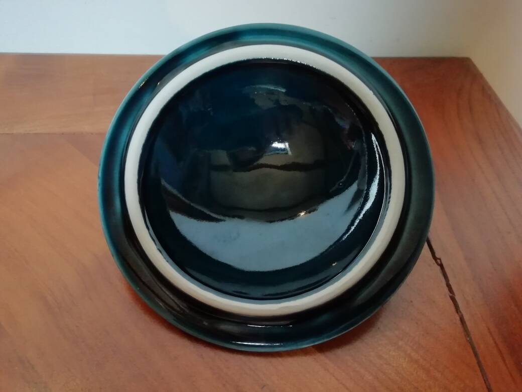 Portuguese ceramic candy box