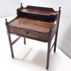 Vintage 1970s Postmodern Walnut Nightstand, Italian Design, Excellent