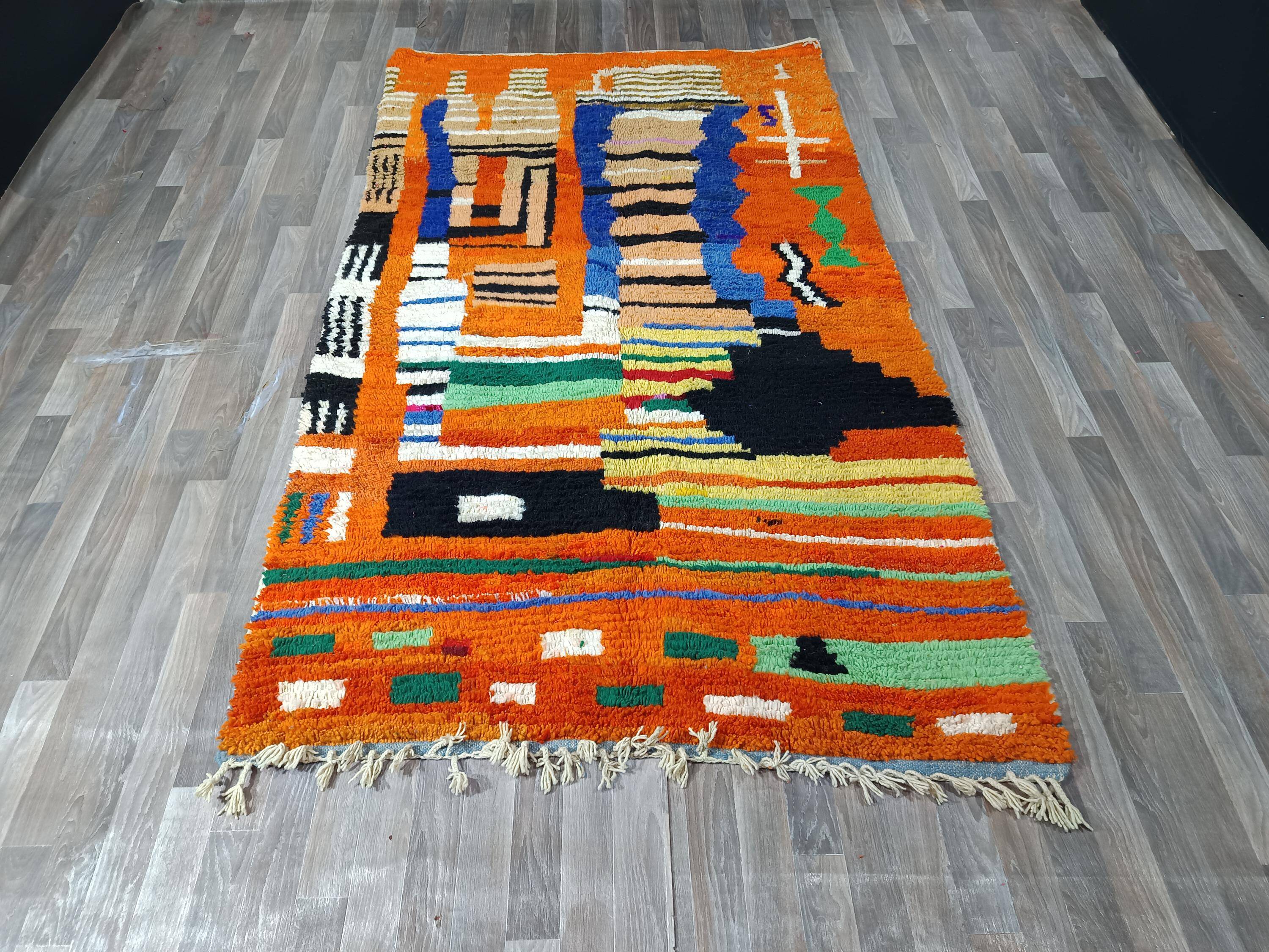 Authentic handmade Moroccan rug 3 x 2 m
