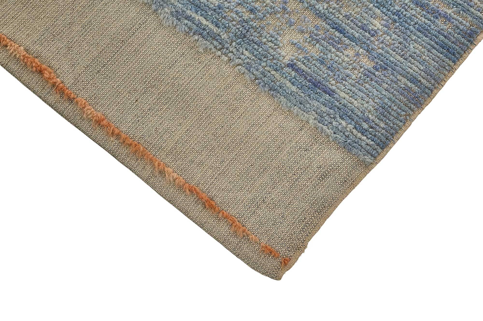 Turkish Handcrafted Loom Oushak Rug 106 cm x 330 cm