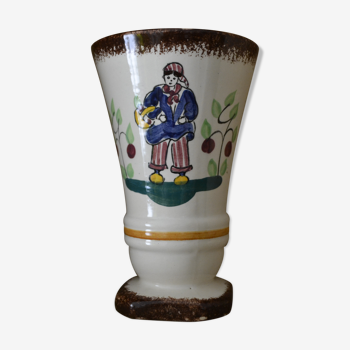 Normandy vase quimper style
