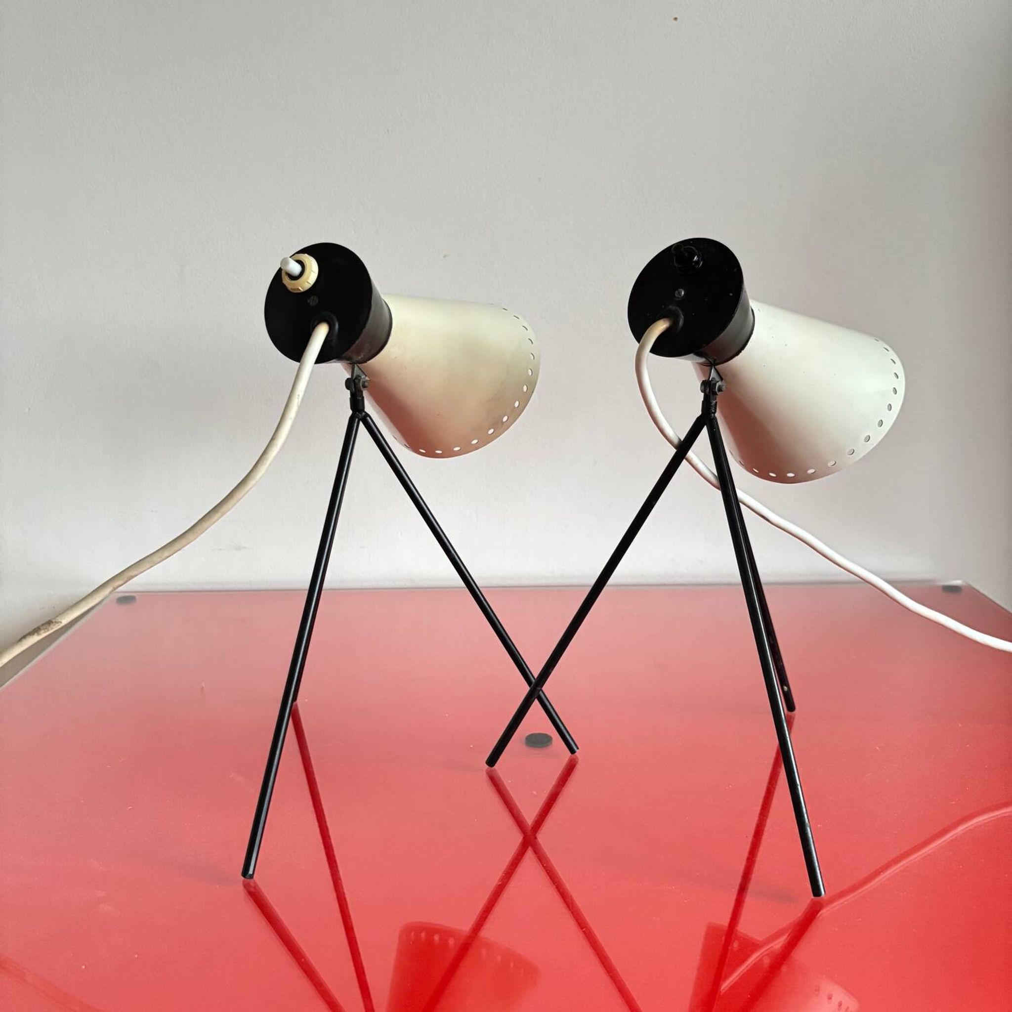 Set of table lamps by Josef Hurka