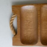 Teak and rope serving tray
