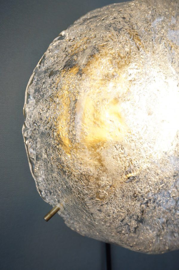 Suite de 2 plafonniers en verre vernissé Kaiser Leuchten