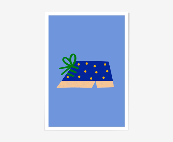 Illustration Solitary shoe