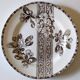 Flat plate iron earth Hawthorn & lace Grand dépôt Émile Bourgeois