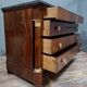 Empire commode in mahogany – Detached columns – Marble top – 19th century