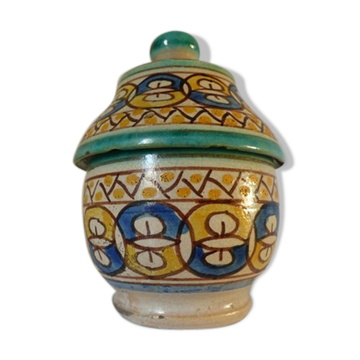 Jobbana butter pot in earthenware Morocco Fez