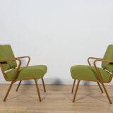 Armchairs by Selman Selmanagic for VEB Deutsche Werkstätten Hellerau.