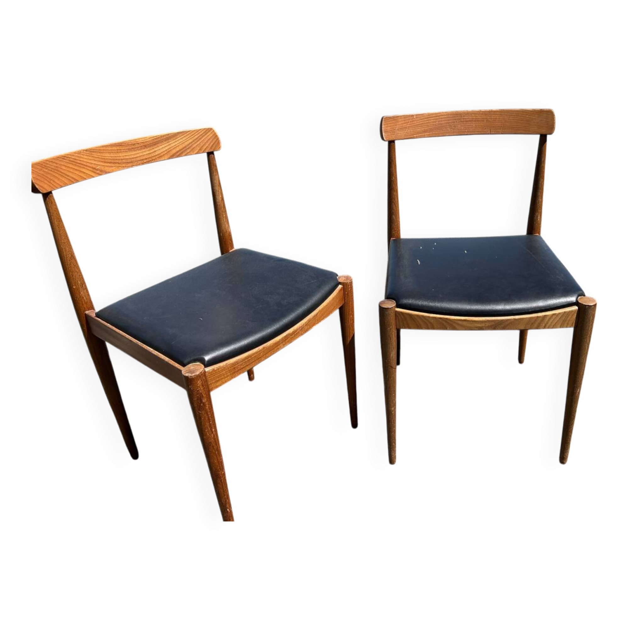 Set of 2 vintage 1960s chairs by Alfred Hendrickx Belform