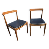 Set of 2 vintage 1960s chairs by Alfred Hendrickx Belform