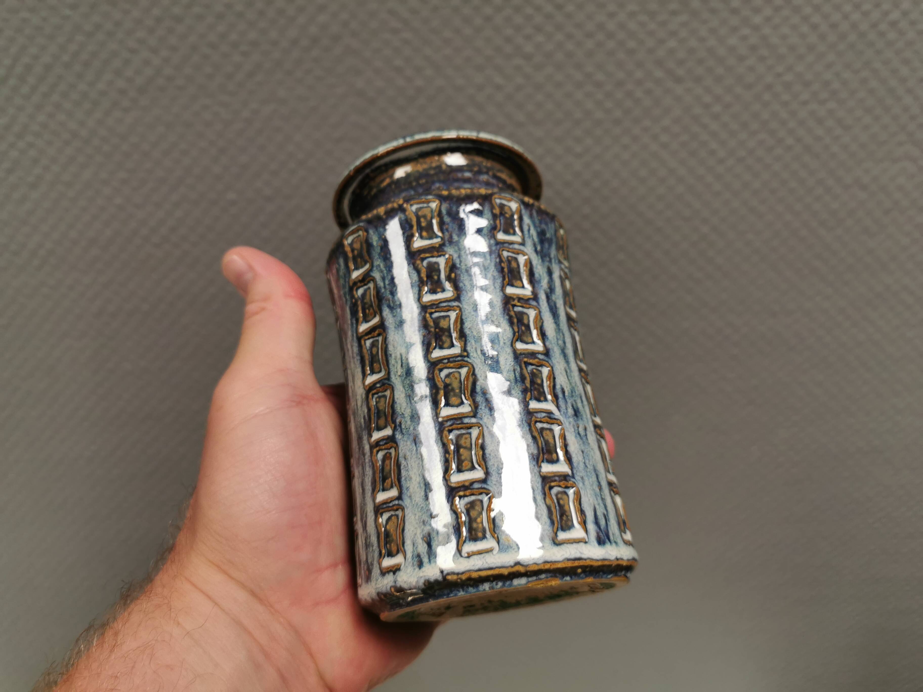 Vase de Søholm danois par Maria Philippi, années 1970