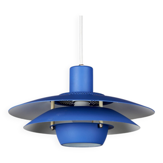 'NR. 3013-P VIOLA' Blue Metal Pendant (MK10446)