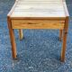 Commode table d'appoint scandinave en bois massif