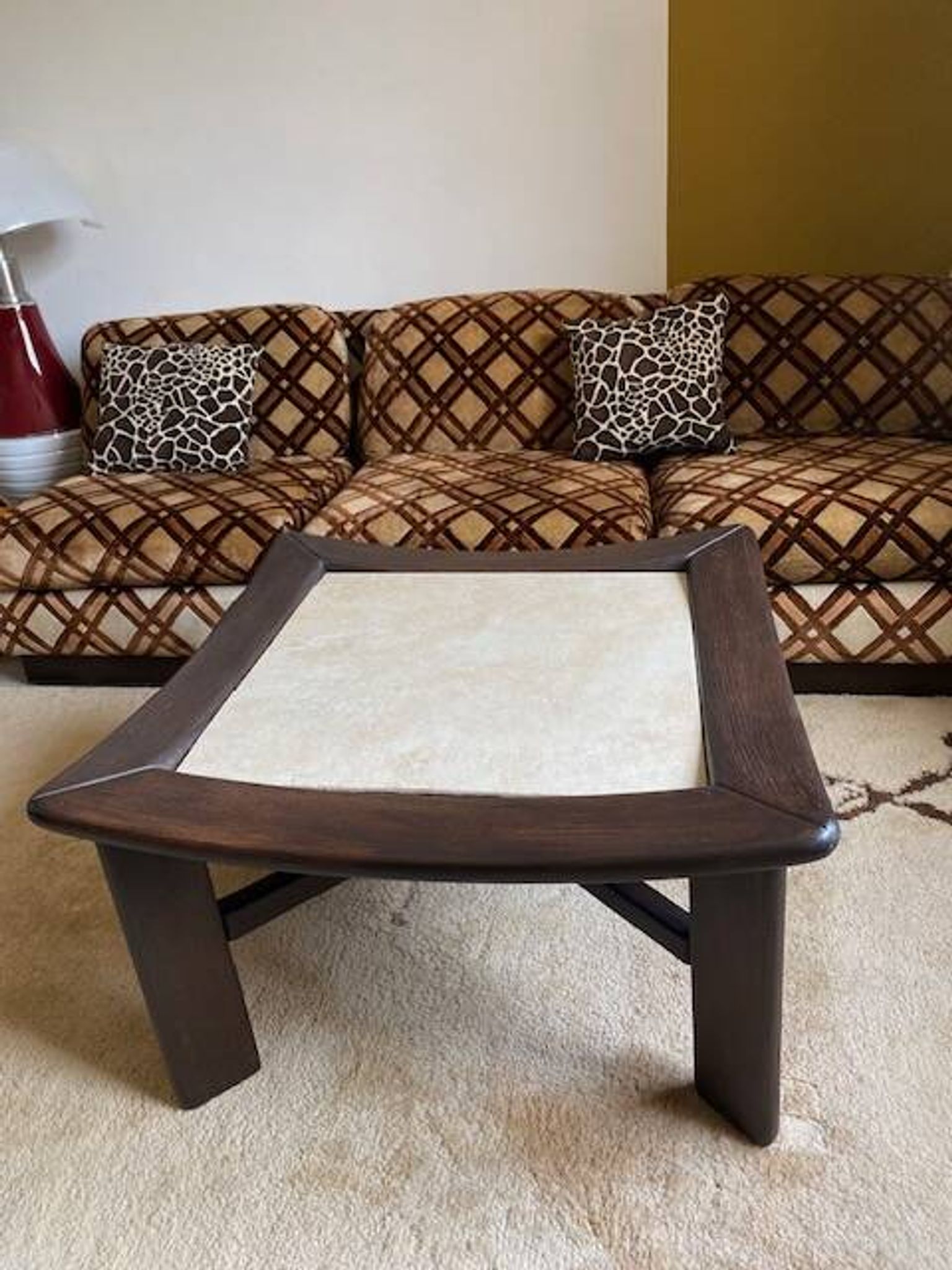 Table basse Japandi vintage