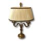 Lamp hot water bottle in bronze height 40 cm