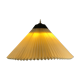 Ceiling lamp with paper shade of Danish design by Le Klint from the 1960s