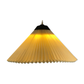 Ceiling lamp with paper shade of Danish design by Le Klint from the 1960s