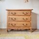 Antique solid wood commode