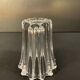 Vintage transparent vase with wavy edges, 1950s/60s