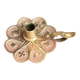 Bronze candlestick, card game decoration